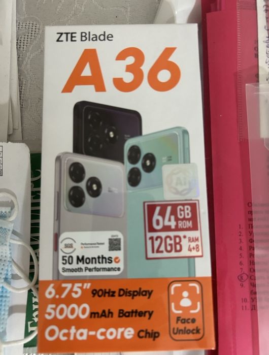 ZTE blade A36 64