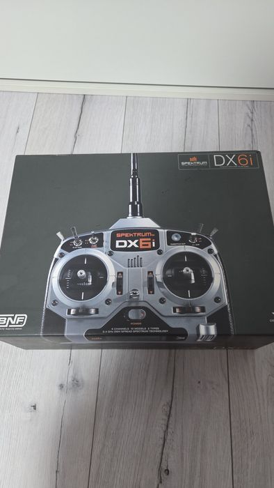 Radiocomanda Spectrum DX 6I+reciver Spectrum  AR6210,