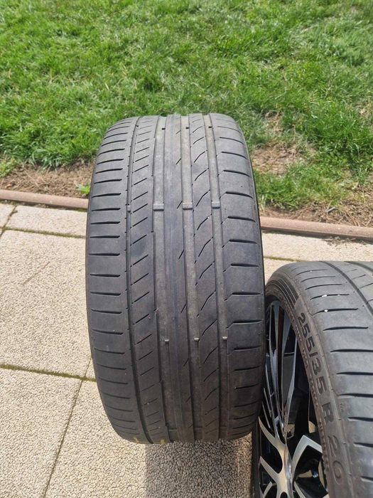 Set jante Audi A6 Competition + anvelope, stare foarte bună