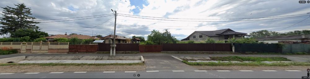 Teren 1532 mp , Dambovita- Bilciuresti stradal cu utilitati