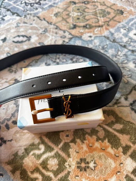 Колан естествена кожа YSL