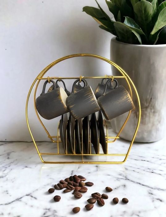 Метална стойка за чаши