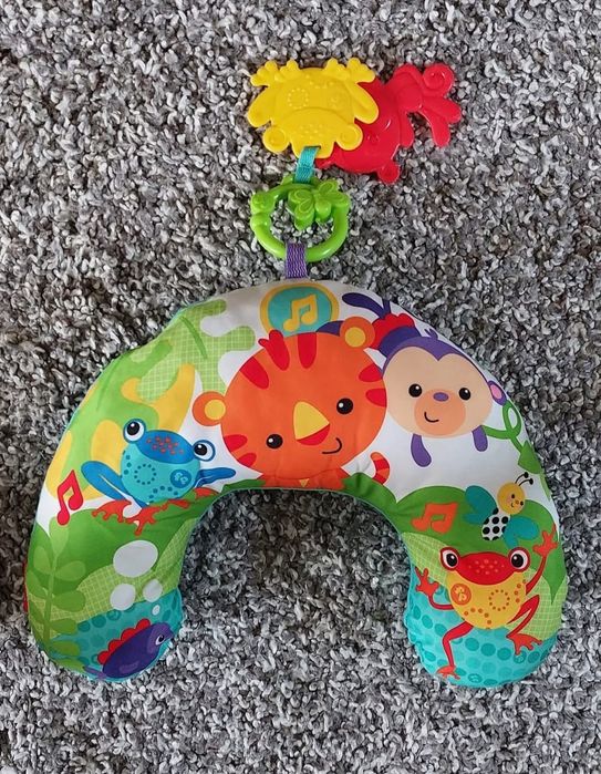 Pernă Fisher Price interactivă pentru burtică bebeluș
