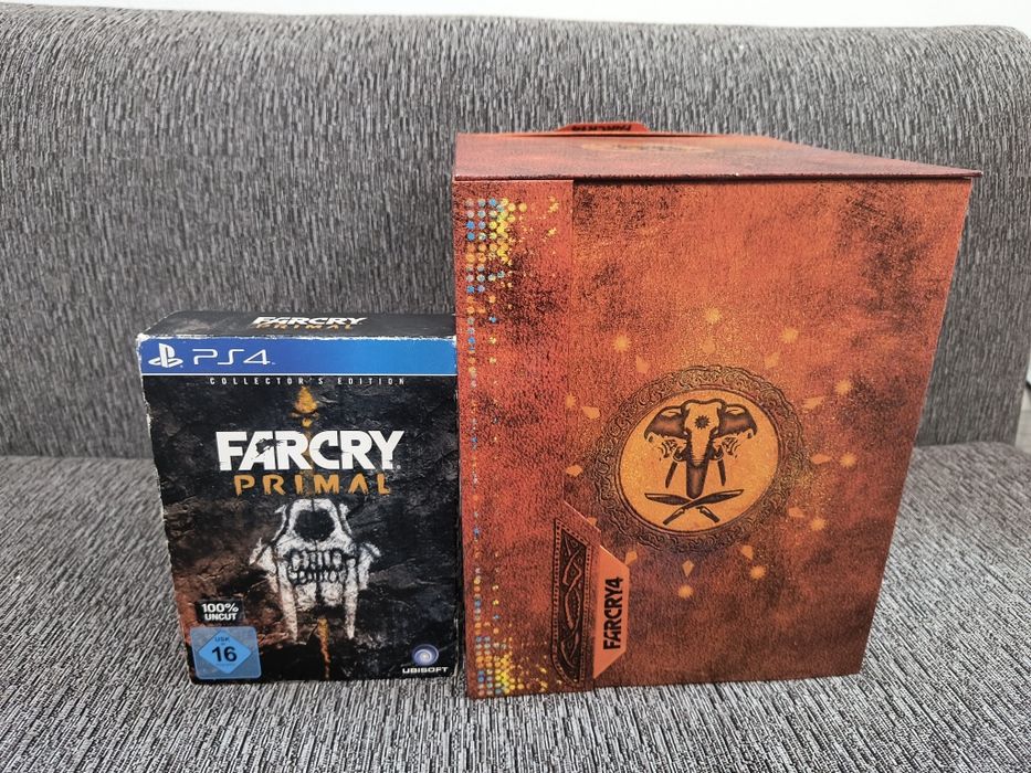 Far Cry 4, Far cry Primal,Far Cry 2 Collectors edition PS4