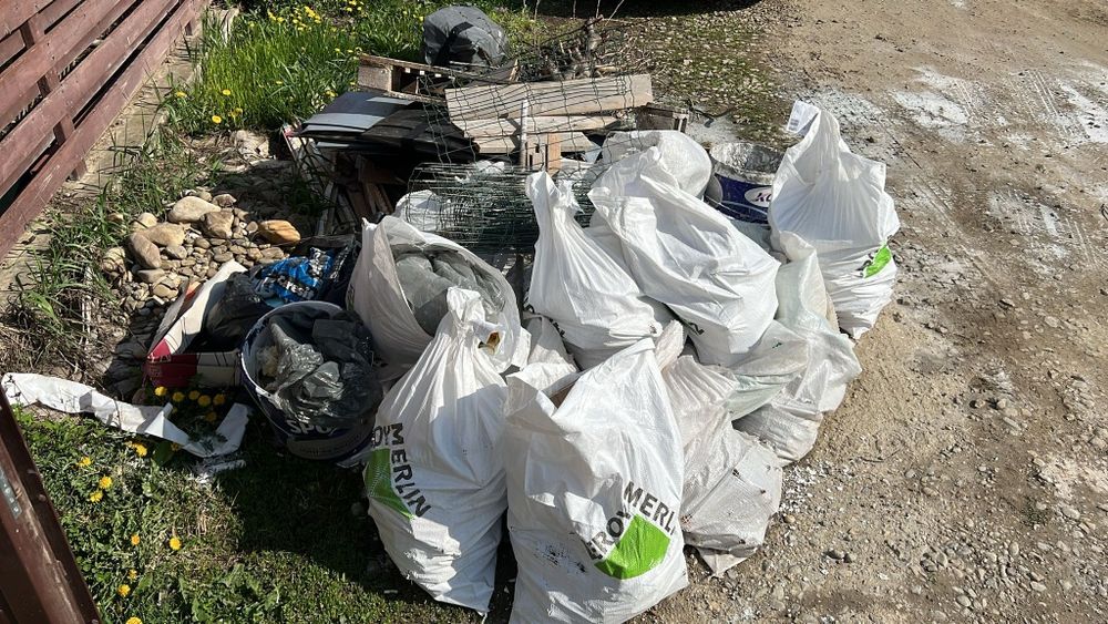 Transport moloz rapid