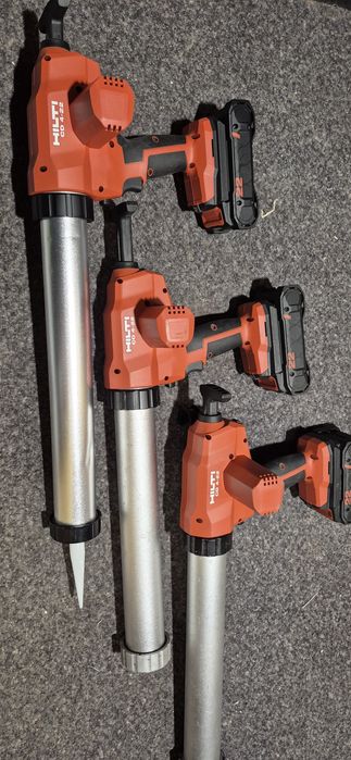 Hilti ,Wurth pistol de silicon pe acumulatori