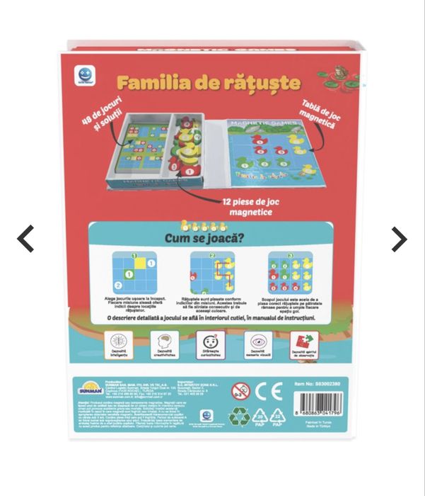 Joc magnetic cu ratuste