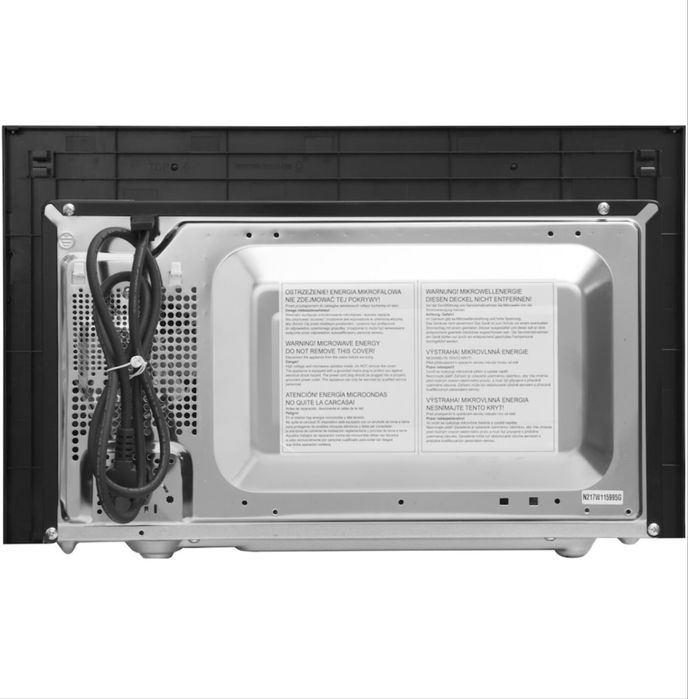 Микровълнова фурна за вграждане Hansa AMG20BFH, 20 л, 700 W Черна