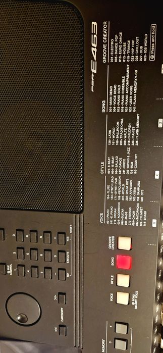 Orga Yamaha psr E 463