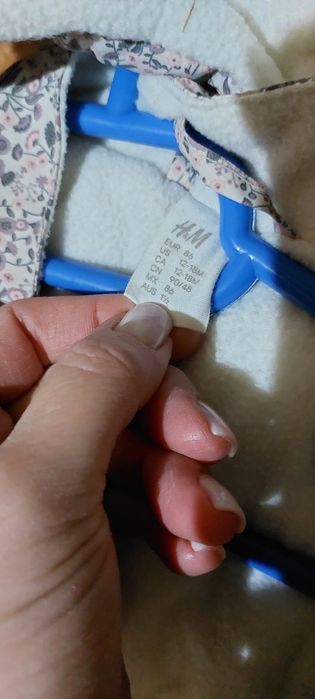 H&M Salopeta fete 86 cm ( HM)