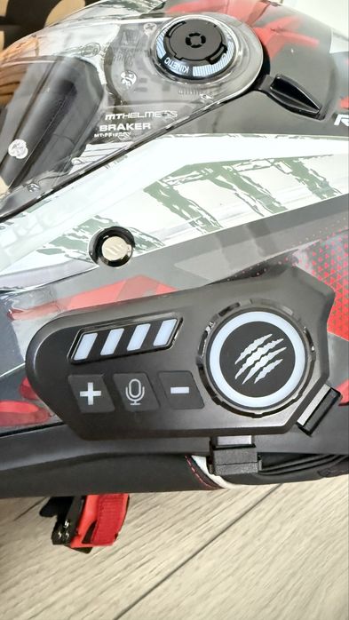 Casti wireless moto tip intercom