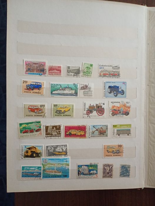 Colecție de timbre vechi – cadou ideal de sărbători