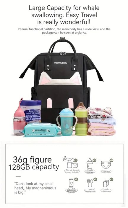 Сумка рюкзак для мам, НОВАЯ!!