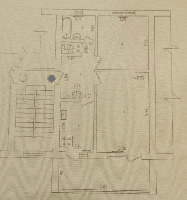 Продается своя 2/2/4 квартира массив Водник-2
