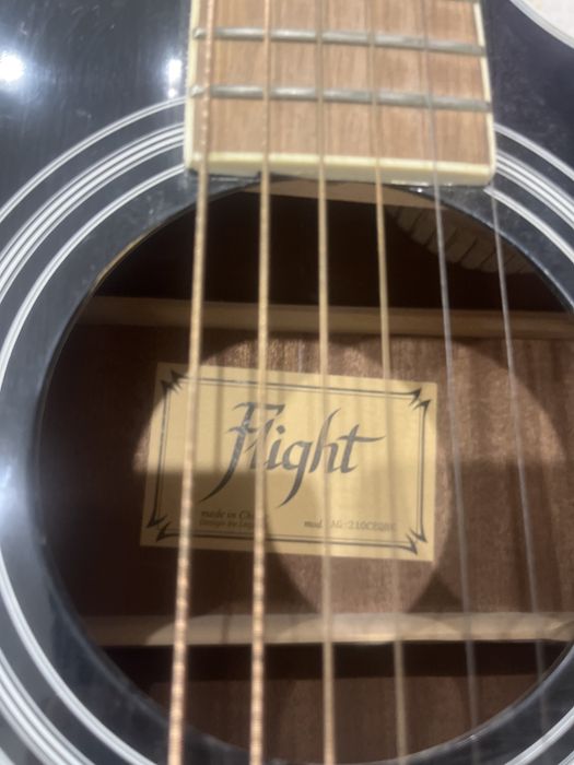Гитара электроакустически Flight