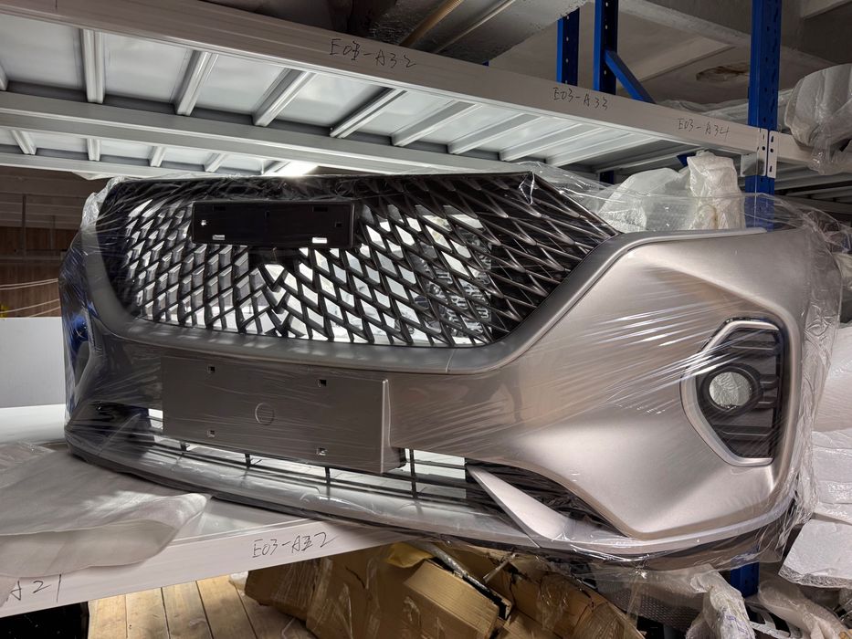 Haval H6 передний бампер белый жемчуг