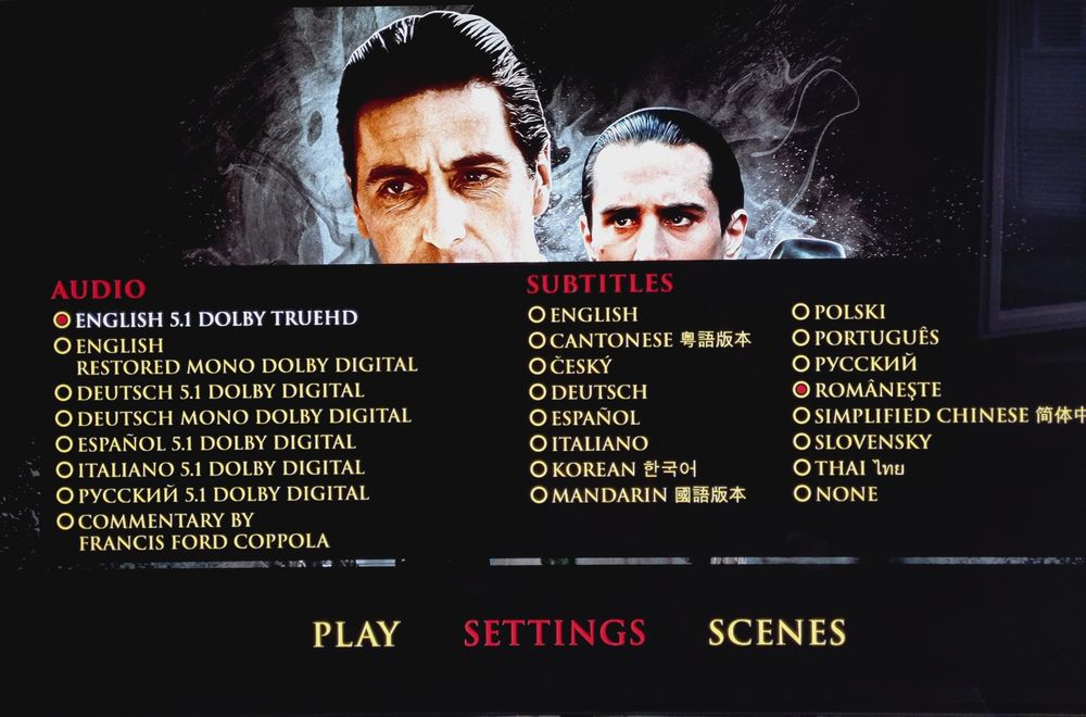 "Nașul - The Godfather " (filme 4K UHD)