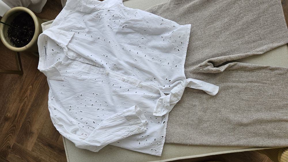 Gina Tricot Риза английска бродерия, M-L размер