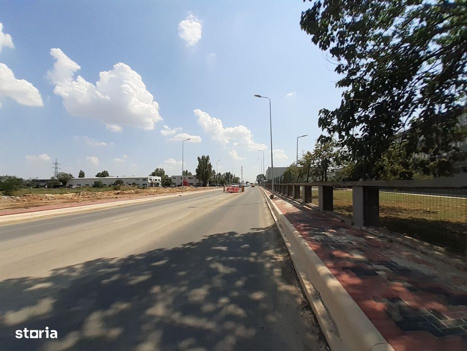 Drumul intre Tarlale - teren pentru proiect industrial - hale