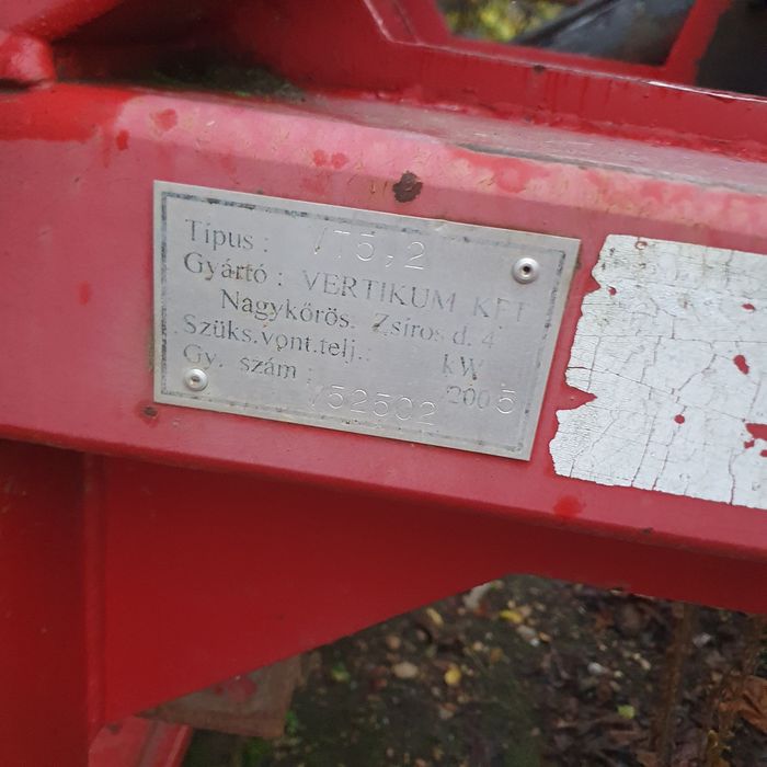 Vand disc/grapa cu discuri 4.5m