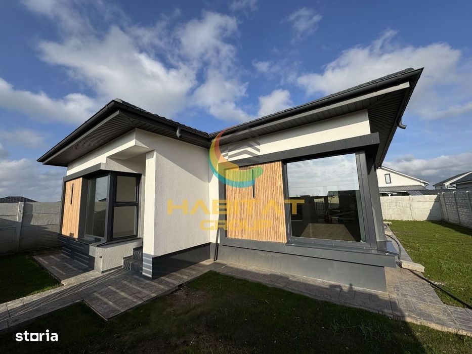 Casa individuala pe parter- 3 camere- teren 359mp- Vidra