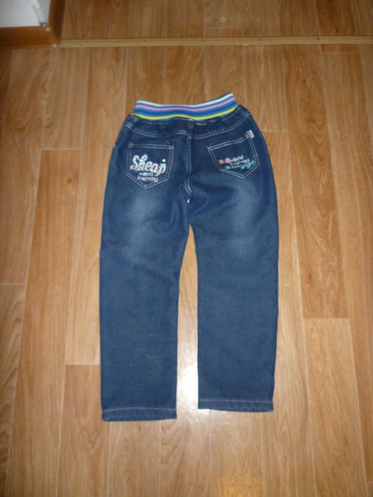 джинсы теплые для девочки