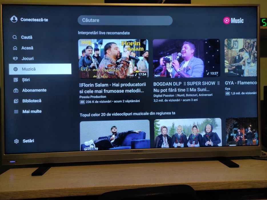 Smart TV Grundig de 140 cm