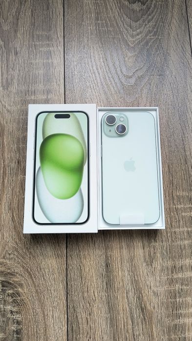 Нов iPhone 15 Green 256GB