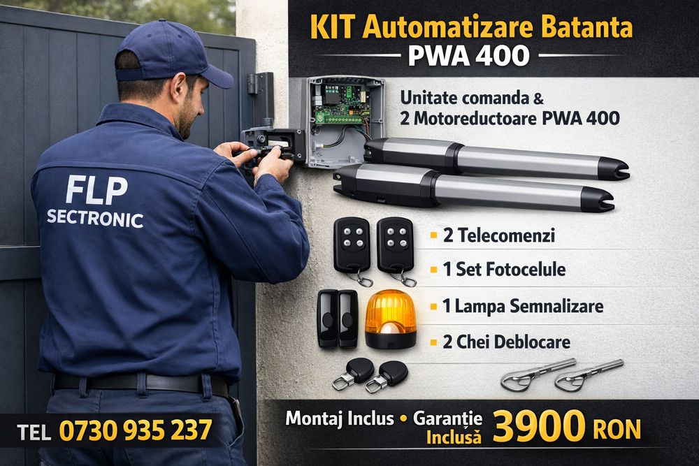 Kit automatizare batanta 4m 400 Kg