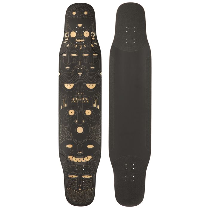 Placă deck Longboard Dancing 500 Mat - No - produs resigilat Decathlon