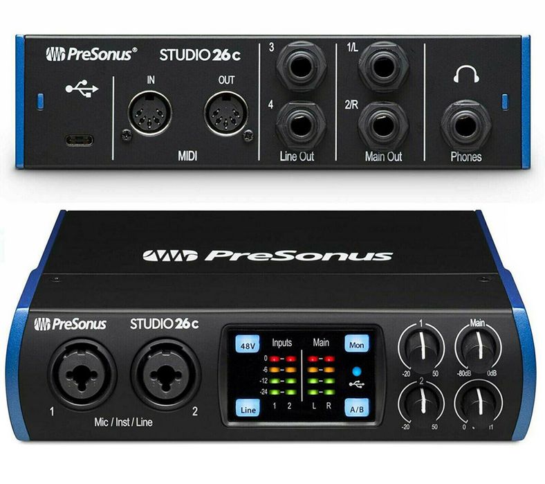 Presonus studio 26c абсолютно новый
