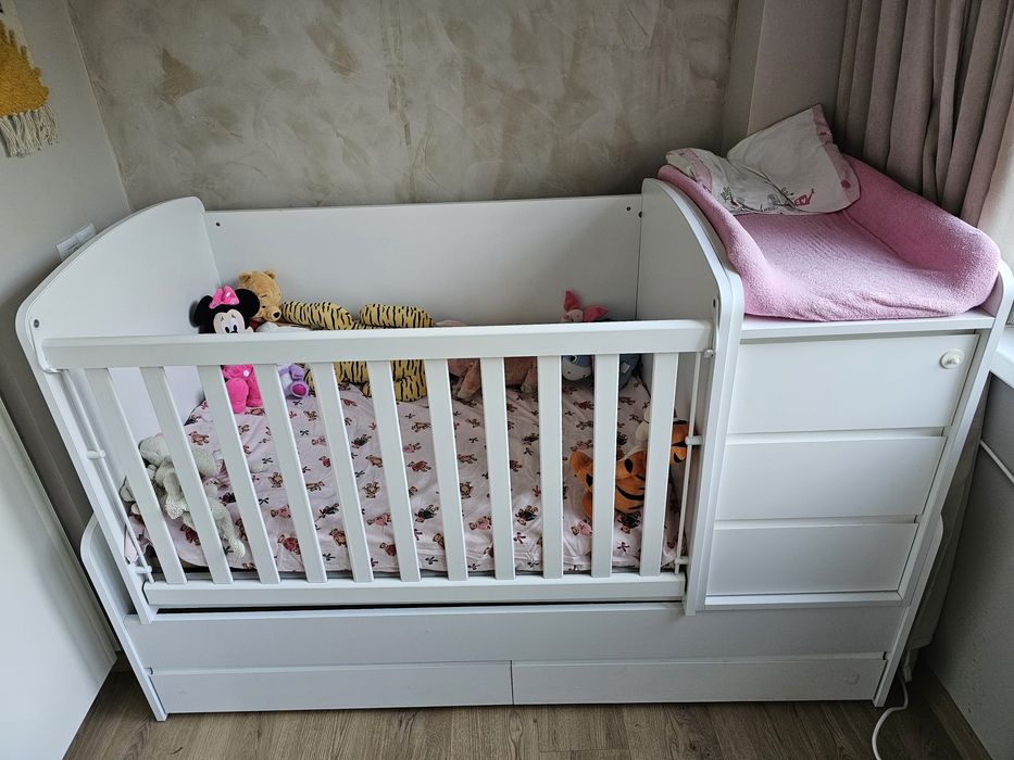 Трансформираща кошара и детско легло Nicolle baby модел Луна