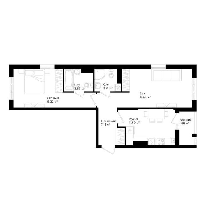 Квартиры напрямую от Застройщика, БЕЗ посредников и переплат!