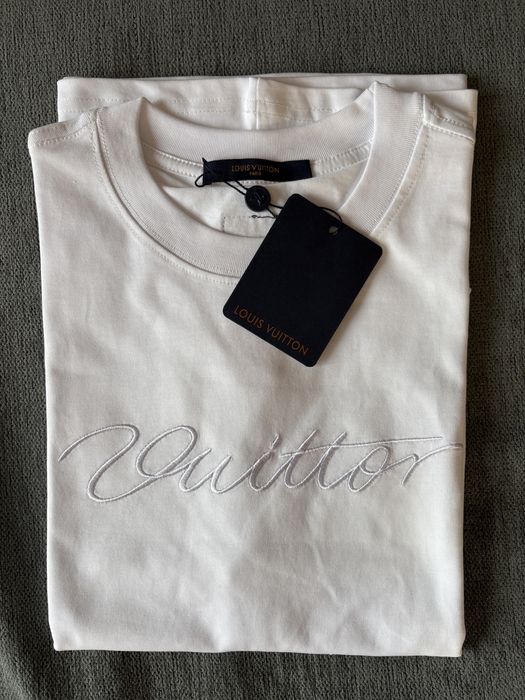 Tricou Louis Vuitton alb