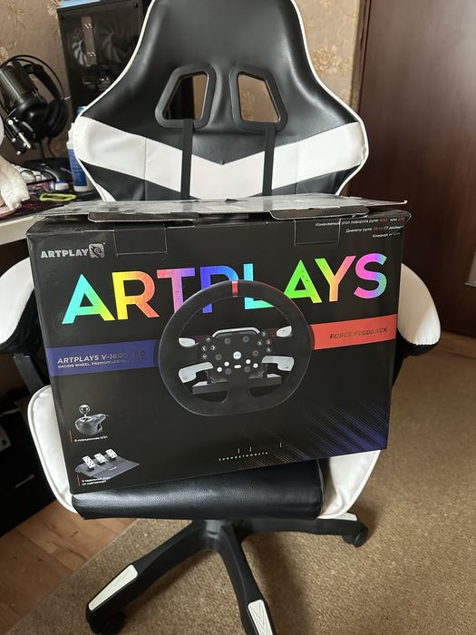 Продам игровой руль artplay 1600 pro