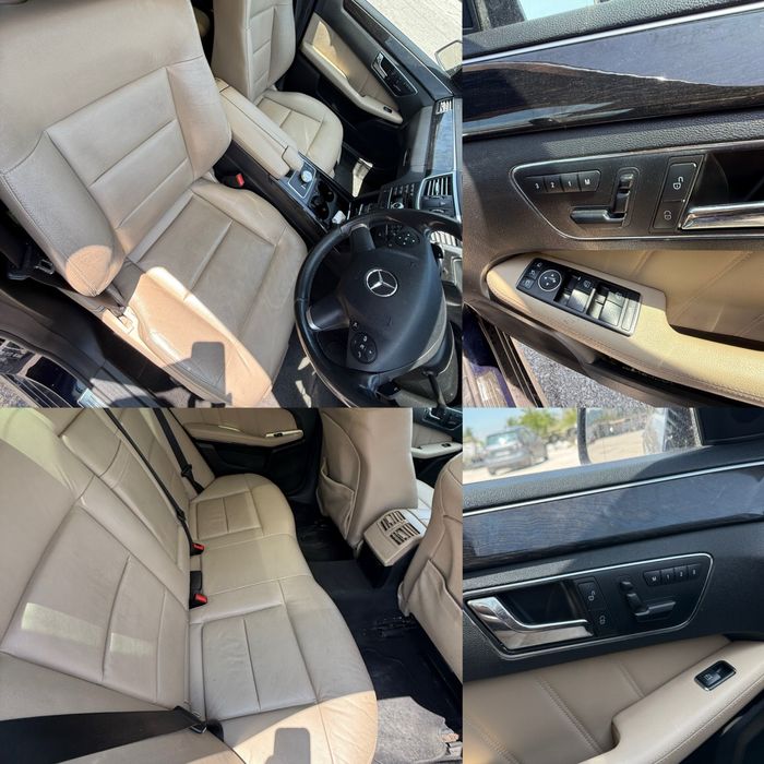 Кожен салон седан W212 Мерцедес Е класа Подгре и Памет