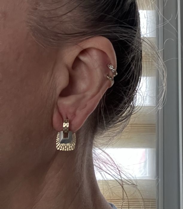 Златни обеци 14k.,2,97гр.