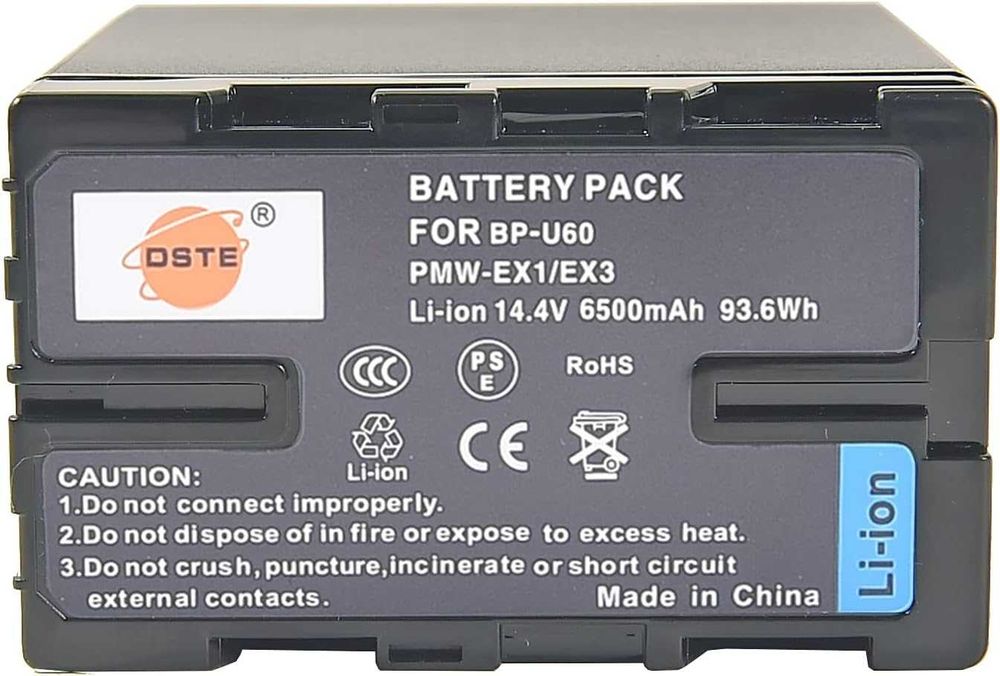 DSTE пълно кодирана литиево-йонна батерия за камери Sony