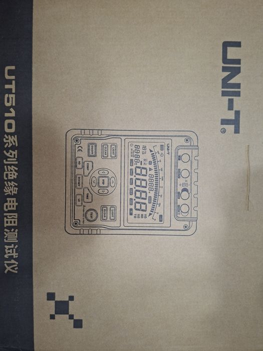 Мегаомметр UNI-T UT513A
UNI-T UT513A – мегаомметр, который предназначе