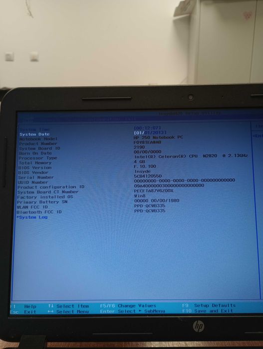 Vând Laptop model Hp