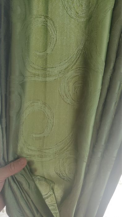 Draperie olive , folosita 6 zile !