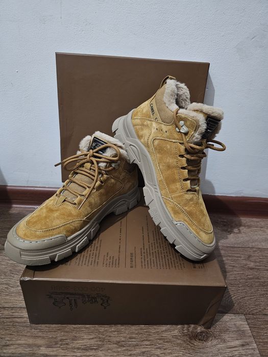 Зимние ботинки марки Camel.