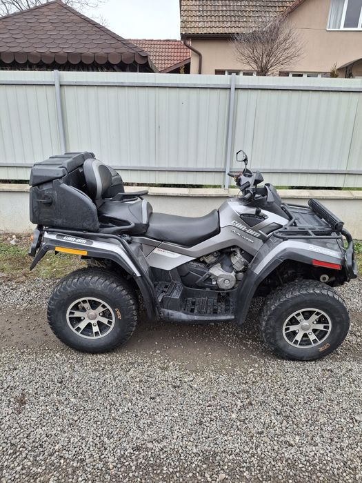Atv can am 800 R cu lama zăpadă