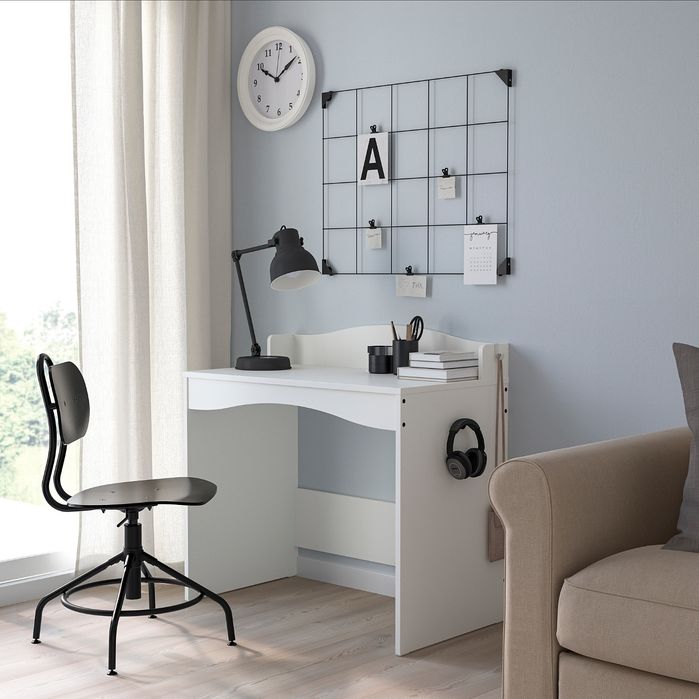 Birou Ikea Smagora alb stare excelentă