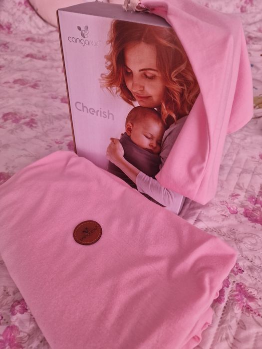 Слинг Cangaroo - Cherish, розов 
Слингът п