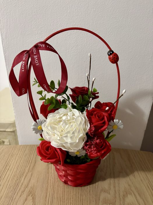 Aranjamente florale din sapun