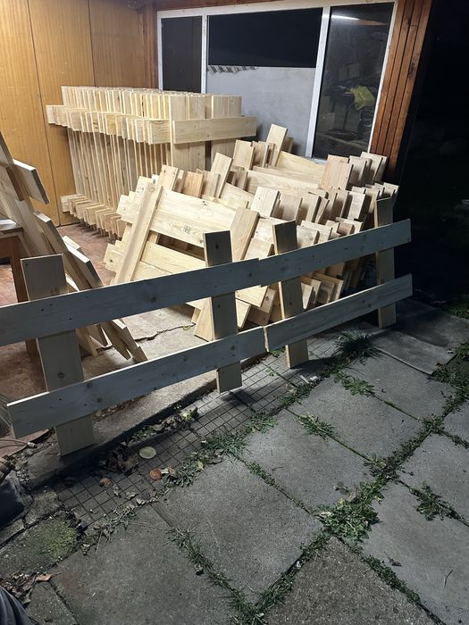 Дървени пана за ограда