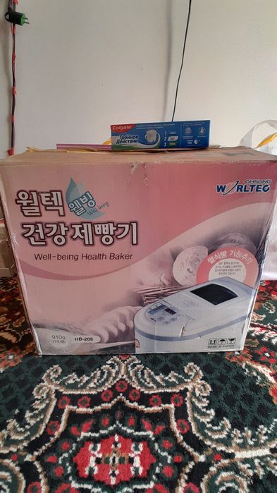 Новый хлебопечь корейской . Сахарный диета можно печь хлеб,кексы