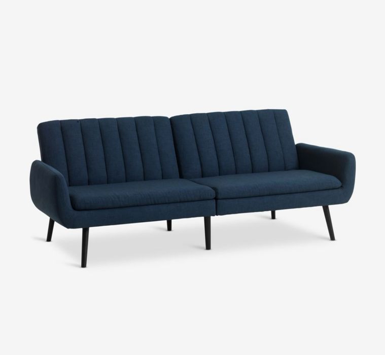 Ратегателен диван тъмносин