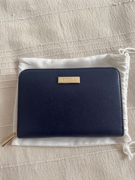 Кожено портмоне FURLA с лого